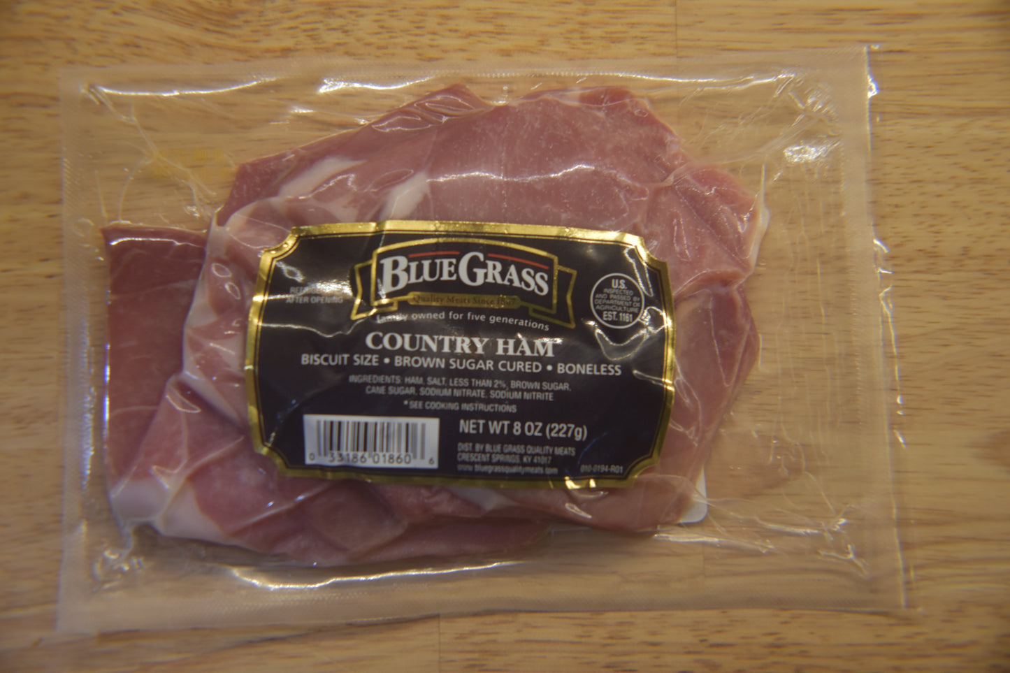 Bluegrass Raw Country Ham 8oz