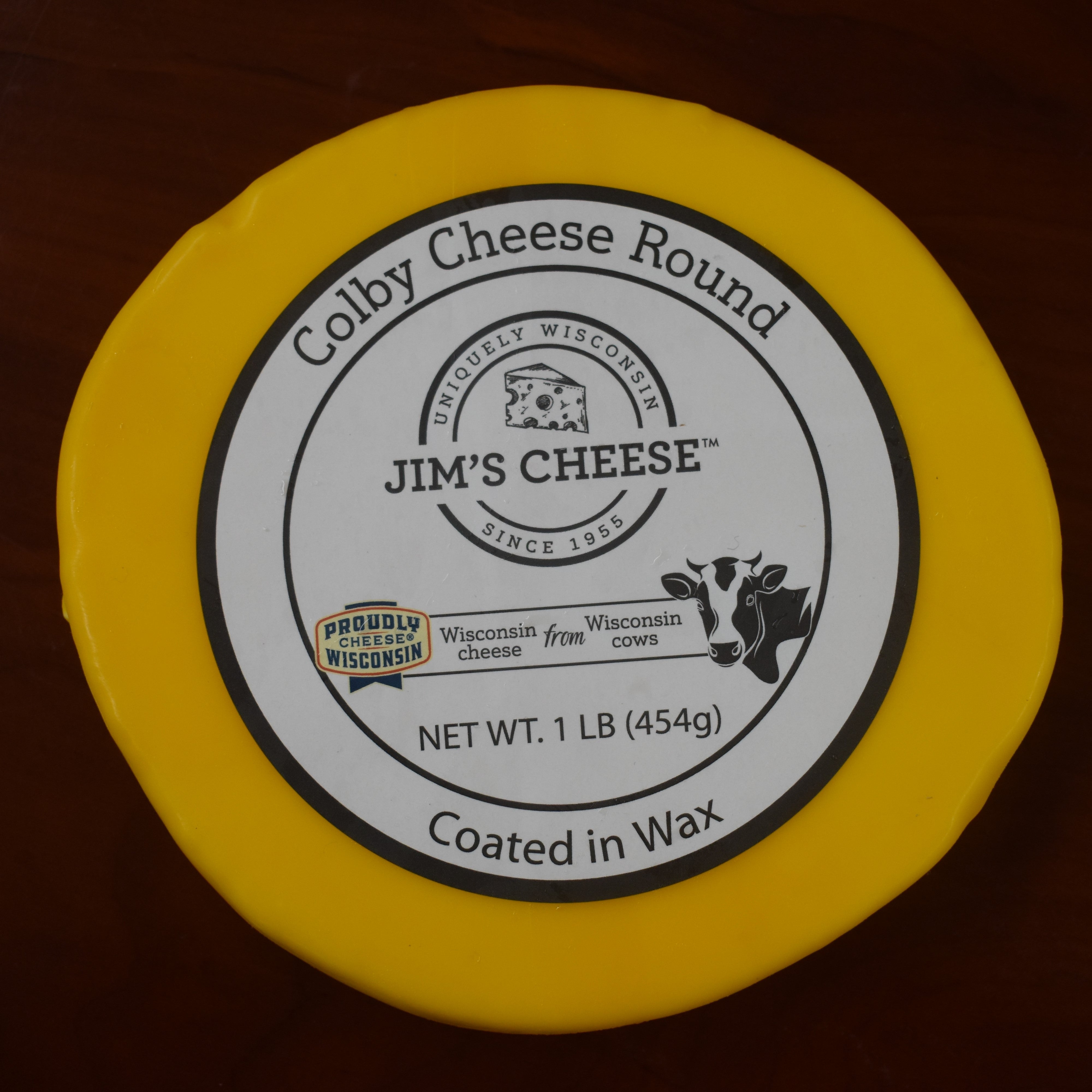 Jim's Cheese Colby Cheese Round Uncle Charlie's Meats