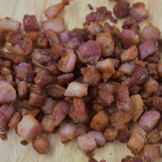 1LB Diced Pork Bacon